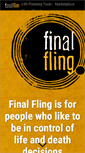 Mobile Screenshot of finalfling.com